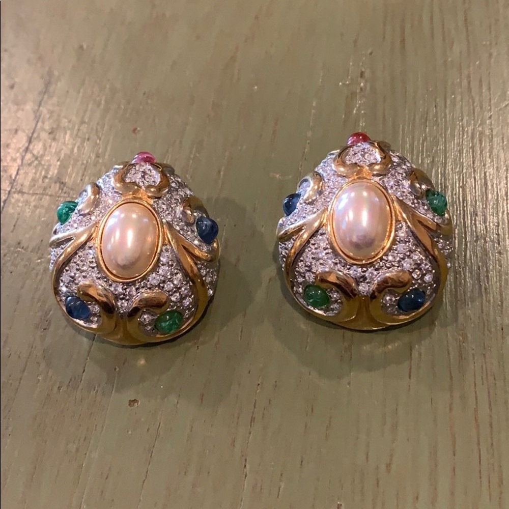 Colorful Vintage Earrings